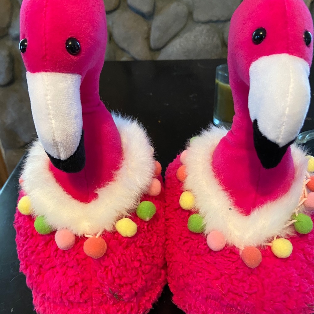 Flamingo slippers